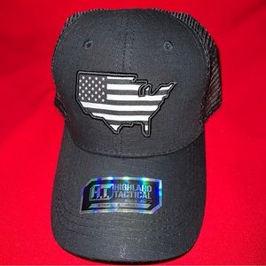 Tactical- Country Flag - Hat with the breathable netted mesh. NWT